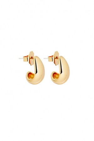 Gold Women LoveShackFancy Brinker+eliza Jenna Earrings Jewelry | QCG-915768