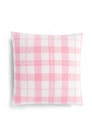 Pink Women LoveShackFancy Melodina Plaid Pillow Bedding | UOF-209465