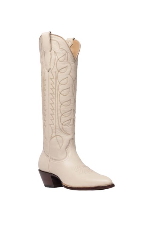 Beige Women LoveShackFancy Cheek Heart By City Boots | OWU-138654