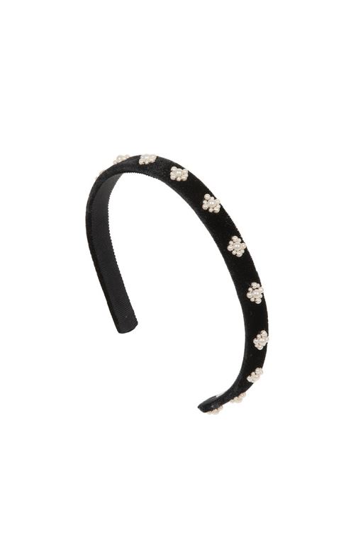 Black Women LoveShackFancy Jennifer Behr Maggie Headband Hair Accessories | NAV-741869