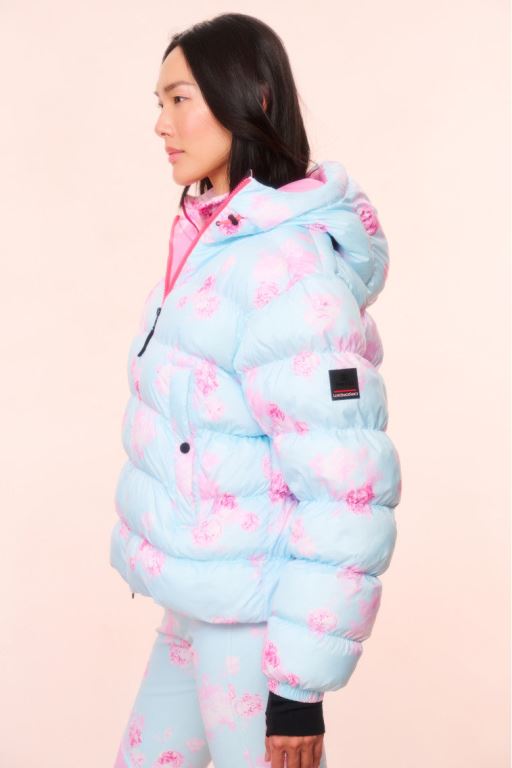 Blue Women LoveShackFancy Bogner Fire+ice X Loveshackfancy Rosetta Ski Jackets | QTO-037916