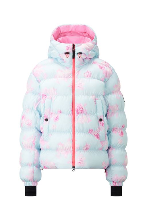 Blue Women LoveShackFancy Bogner Fire+ice X Loveshackfancy Rosetta Ski Jackets | QTO-037916