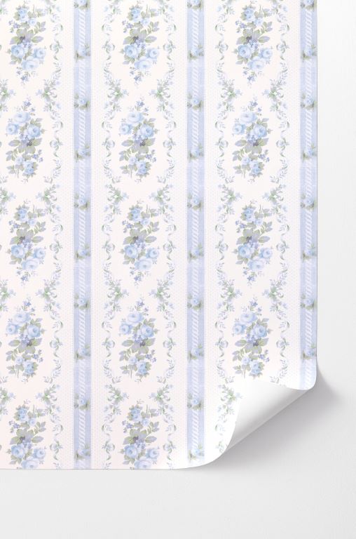 Blue Women LoveShackFancy Dreamy Days Peel And Stick Wallpaper Wallpaper | KPD-203467