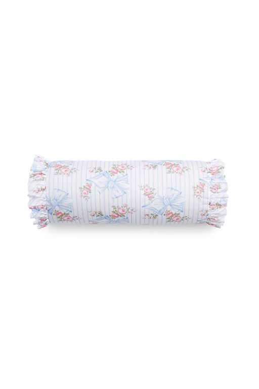 Blue Women LoveShackFancy Ruffle Bolster Pillow Bedding | PDL-704861