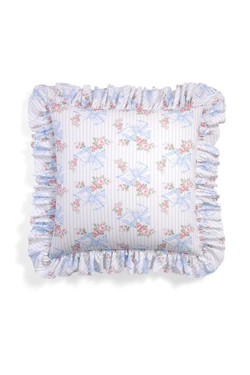 Blue Women LoveShackFancy Ruffle Throw Pillow Bedding | SXE-164398