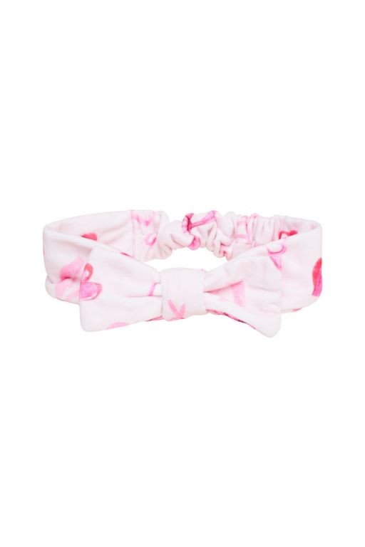 Blushing Kisses Women LoveShackFancy Bow Face Wash Beauty Headband Sleepwear | TVL-192834