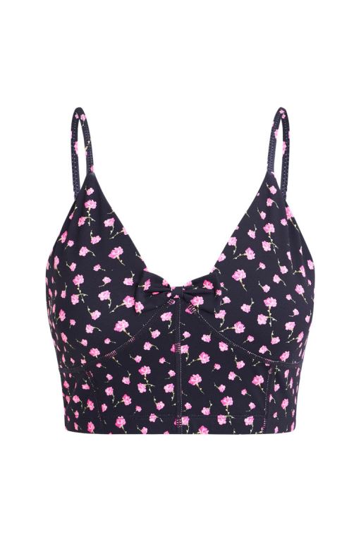 Candy Lipstick Women LoveShackFancy Ridgeson Active Bra | XYK-253147