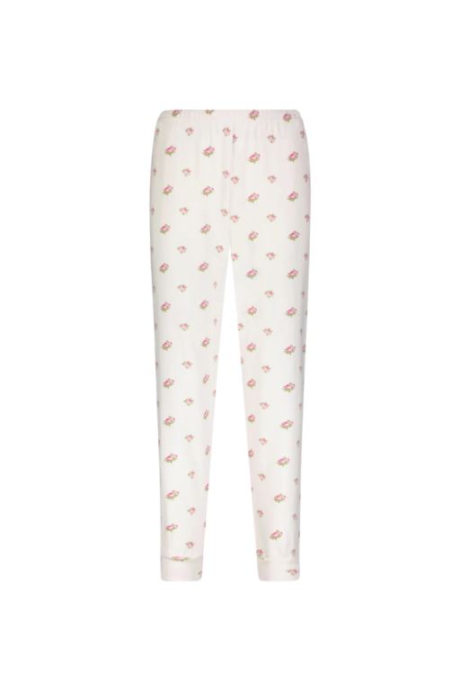 Cream Rose Women LoveShackFancy Polka Dot England Joggers Sleepwear | EJG-250317