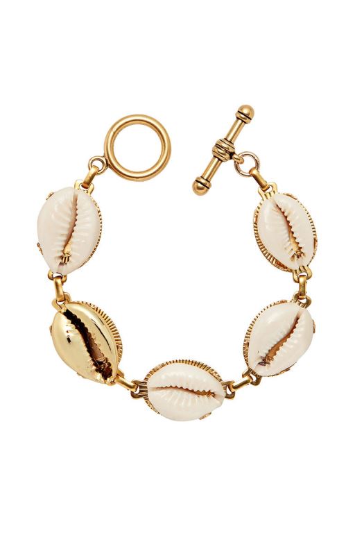 Gold Women LoveShackFancy Brinker & Eliza All Summer Long Bracelet Jewelry | EZF-907851