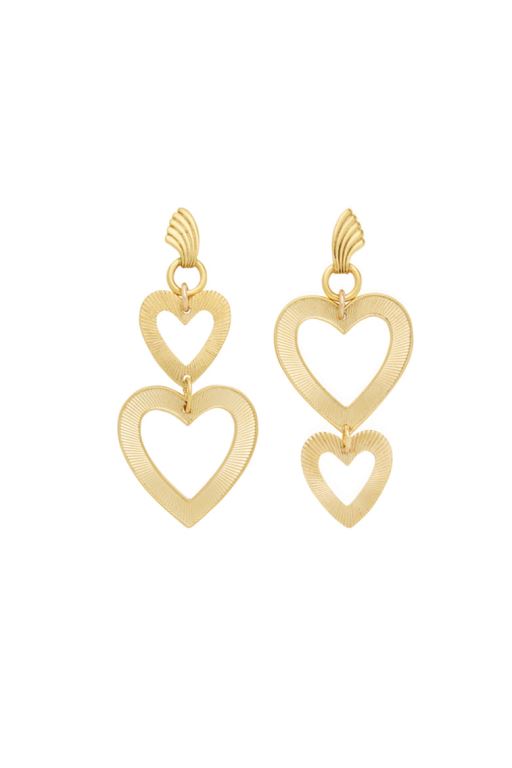 Gold Women LoveShackFancy Brinker+eliza Lover Earrings Jewelry | SWN-825460