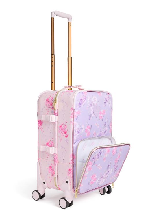 Happy Thoughts Women LoveShackFancy State X Loveshackfancy Logan Carry-on Suitcase Bags | YZC-361079