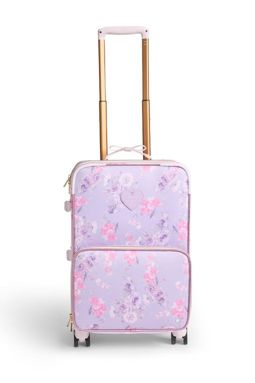 Happy Thoughts Women LoveShackFancy State X Loveshackfancy Logan Carry-on Suitcase Bags | YZC-361079