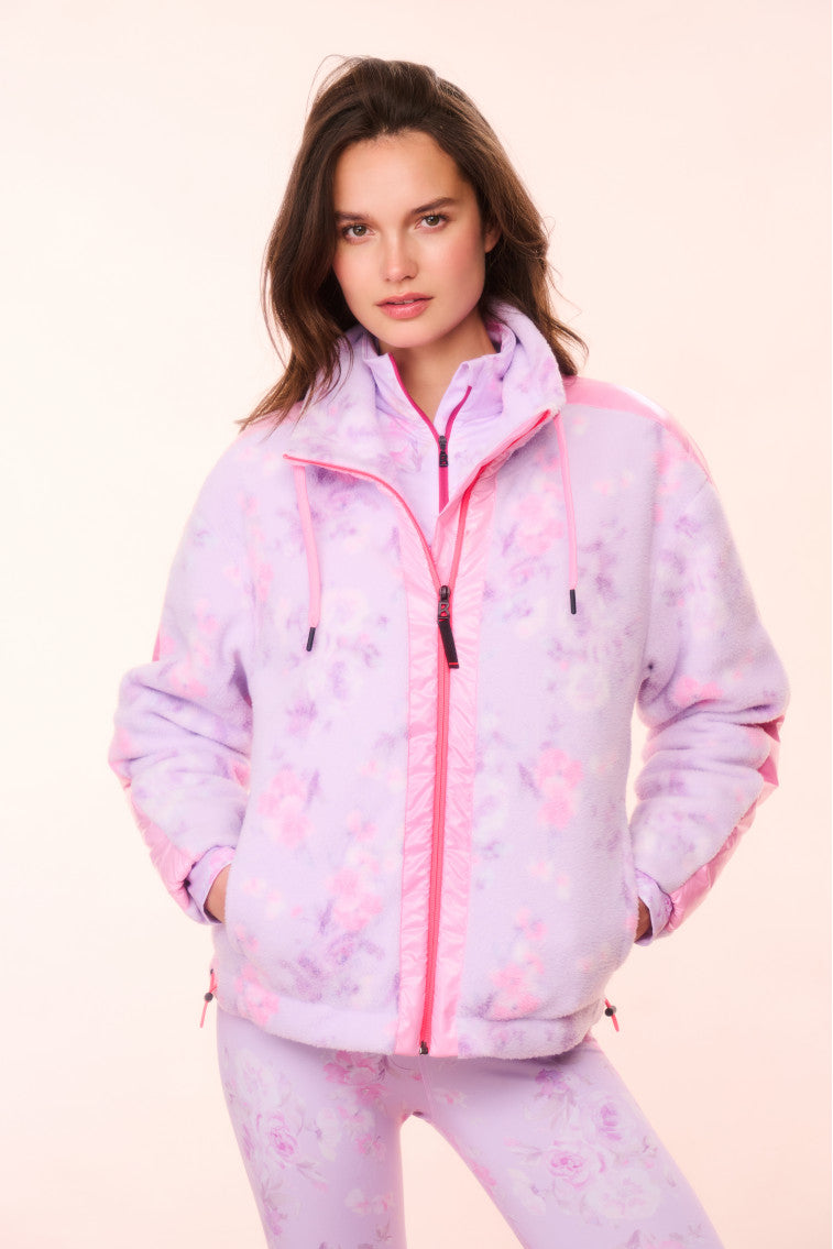 Hibiscus Women LoveShackFancy Bogner Fire+ice X Loveshackfancy Ninetta Fleece Jackets | IXQ-196584