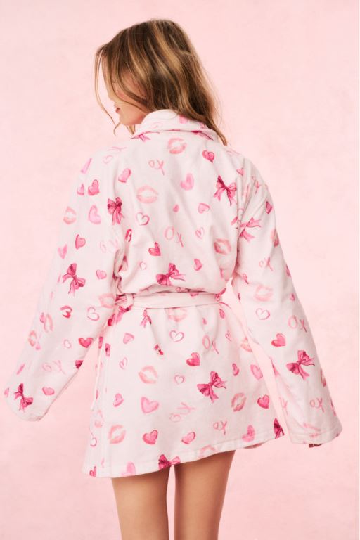 Hibiscus Women LoveShackFancy Indie Cotton Bath Robe Sleepwear | WAU-075648