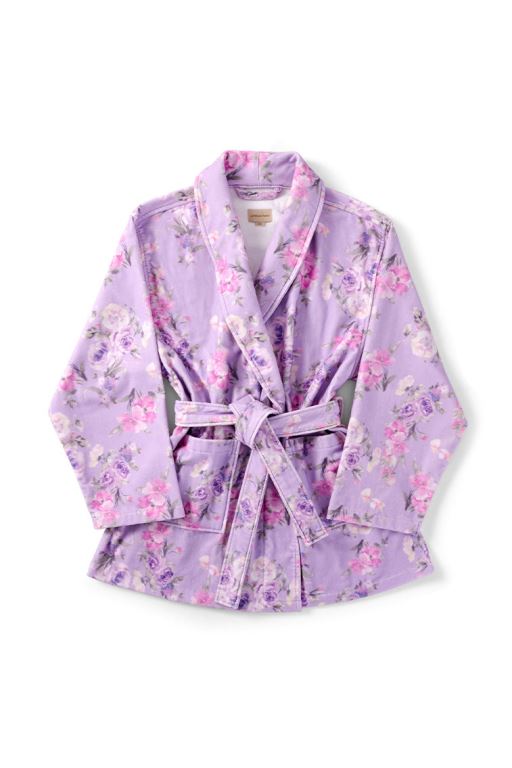 Hibiscus Women LoveShackFancy Indie Cotton Bath Robe Bath | MSO-982074