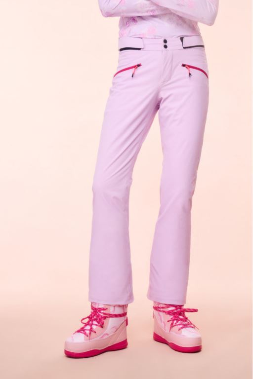 Lavender White Women LoveShackFancy Bogner Fire+ice X Loveshackfancy Nessa Ski Pants | HJP-025983