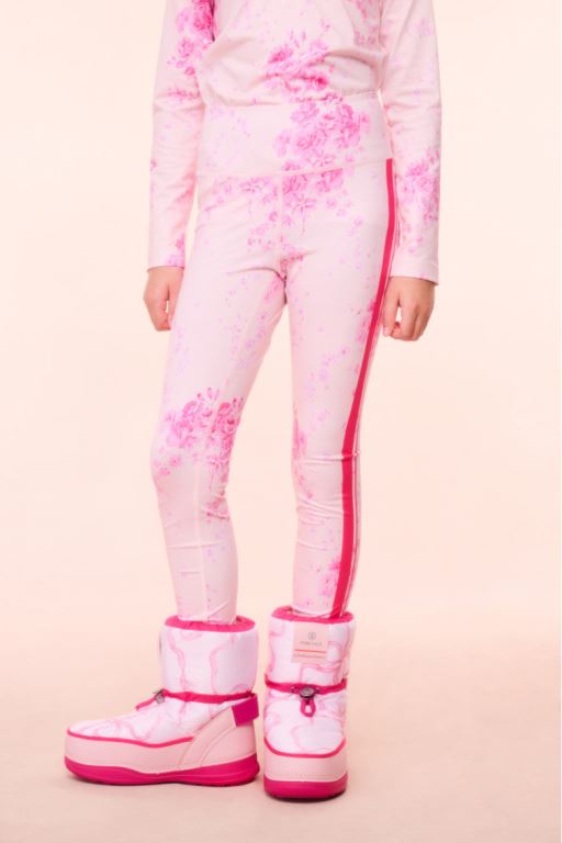 Magenta Glow Kids' LoveShackFancy Bogner Fire+ice X Loveshackfancy Lolei Leggings Pants | TLW-387549