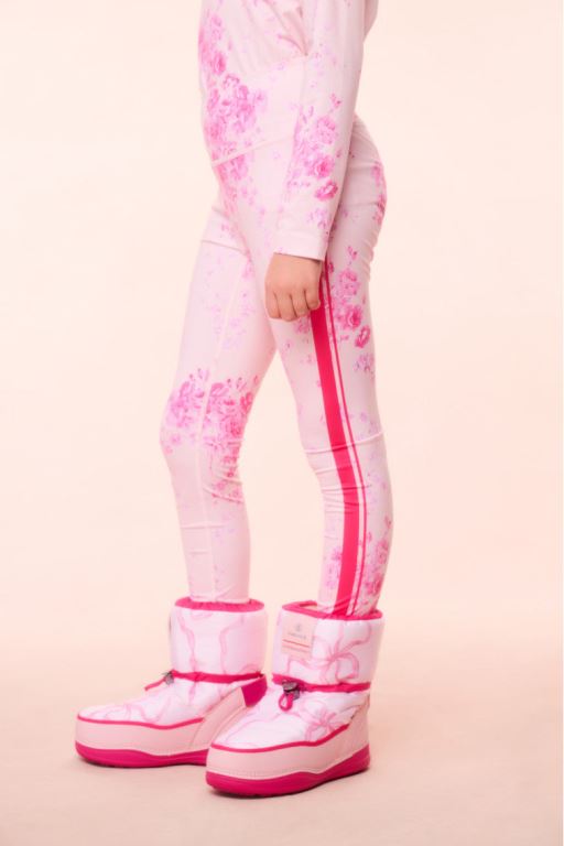 Magenta Glow Kids' LoveShackFancy Bogner Fire+ice X Loveshackfancy Lolei Leggings Pants | TLW-387549