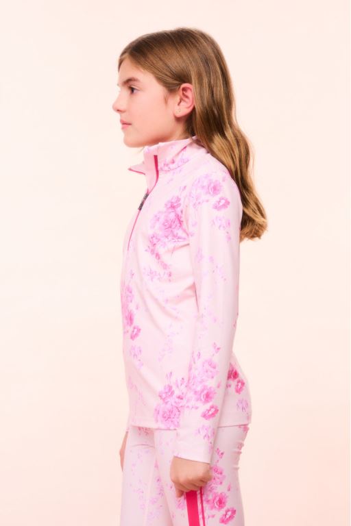 Magenta Glow Kids' LoveShackFancy Bogner Fire+ice X Loveshackfancy Ida Tops | XMO-843257