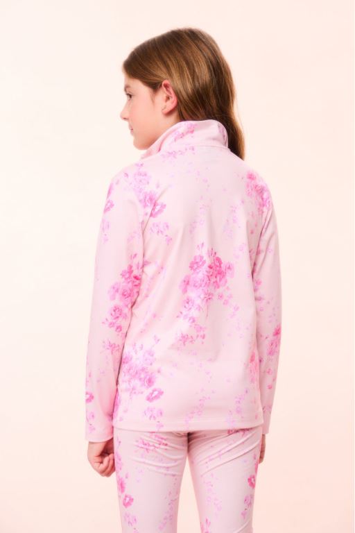 Magenta Glow Kids' LoveShackFancy Bogner Fire+ice X Loveshackfancy Ida Tops | XMO-843257