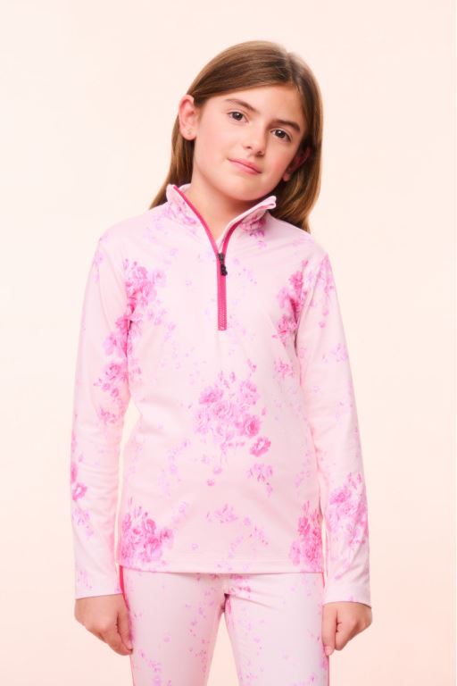 Magenta Glow Kids\' LoveShackFancy Bogner Fire+ice X Loveshackfancy Ida Tops | XMO-843257