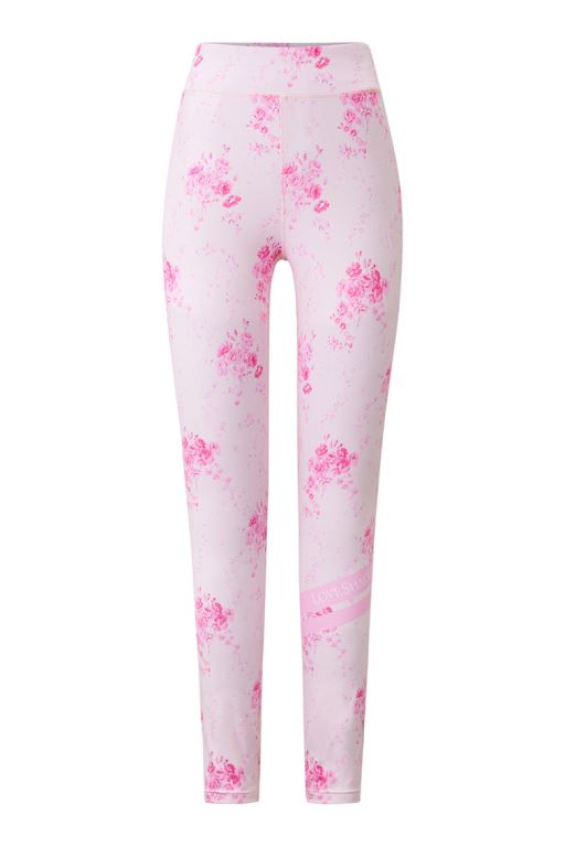 Magenta Glow Women LoveShackFancy Bogner Fire+ice X Loveshackfancy Love Leggings Pants | WBL-459781