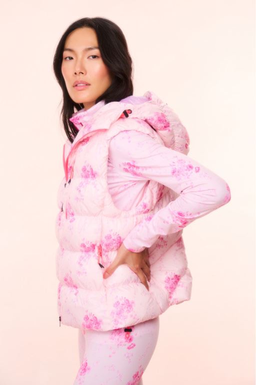 Magenta Glow Women LoveShackFancy Bogner Fire+ice X Loveshackfancy Naima Vest | DCX-394678