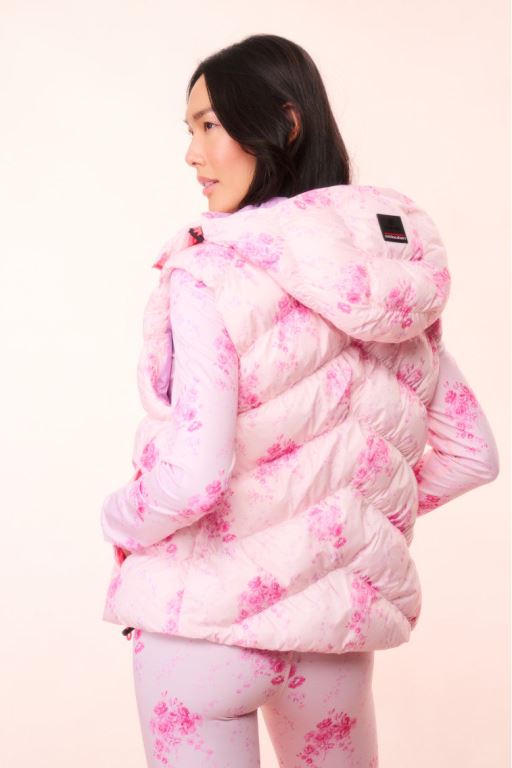 Magenta Glow Women LoveShackFancy Bogner Fire+ice X Loveshackfancy Naima Vest | DCX-394678