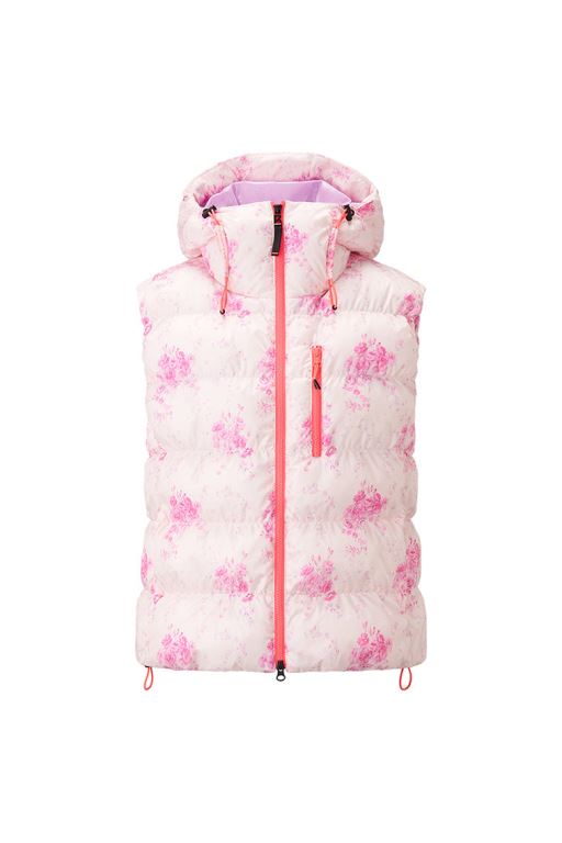 Magenta Glow Women LoveShackFancy Bogner Fire+ice X Loveshackfancy Naima Vest | DCX-394678