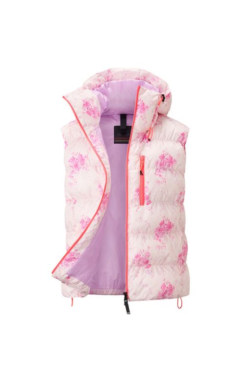 Magenta Glow Women LoveShackFancy Bogner Fire+ice X Loveshackfancy Naima Vest | DCX-394678