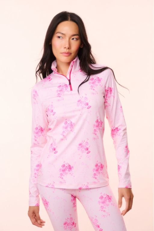 Magenta Glow Women LoveShackFancy Bogner Fire+ice X Loveshackfancy Margo First Layer active | WAN-903561