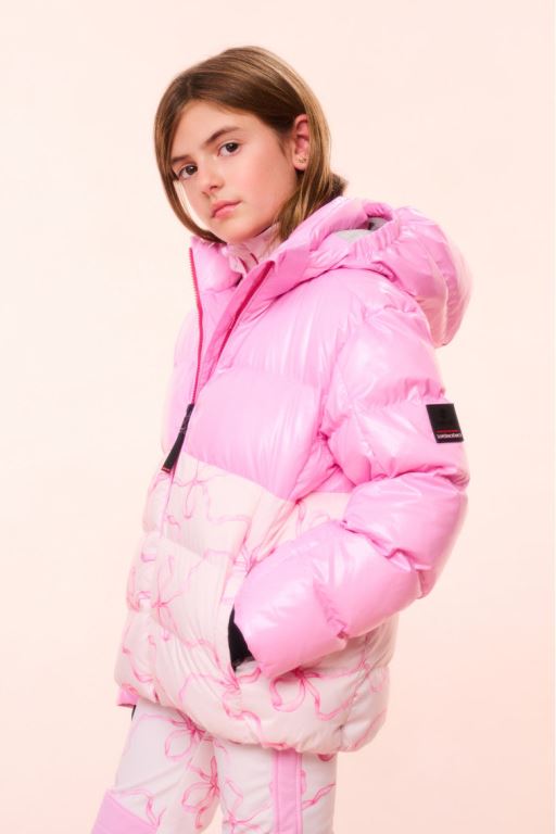 Pink Kids' LoveShackFancy Bogner Fire+ice X Loveshackfancy Franzi Ski Jackets | YTP-920641