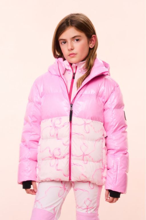 Pink Kids' LoveShackFancy Bogner Fire+ice X Loveshackfancy Franzi Ski Jackets | YTP-920641