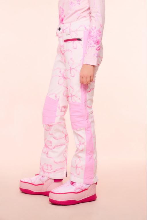 Pink Kids' LoveShackFancy Bogner Fire+ice X Loveshackfancy Joline Ski Pants | WOF-571360