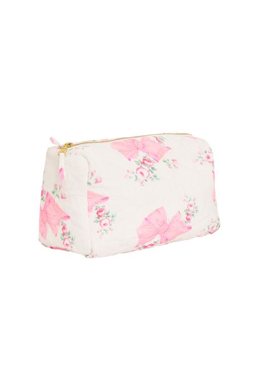 Pink Mint Women LoveShackFancy Octavia Rosa Beaux Pouch Bags | PBF-529418