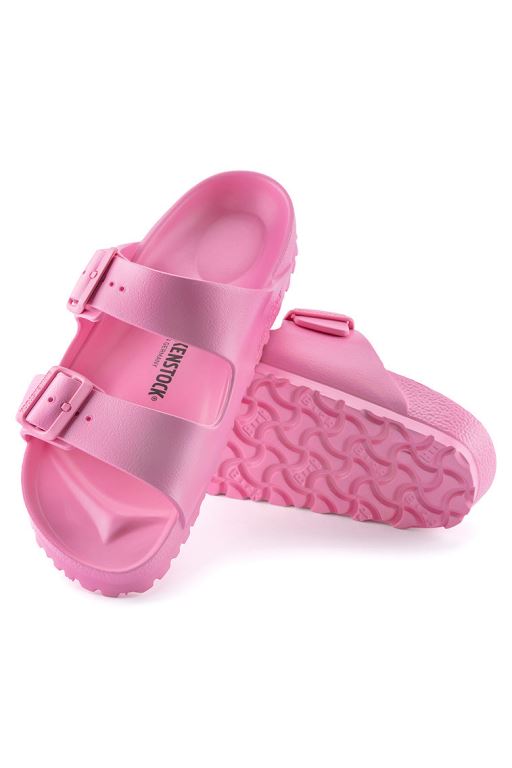 Pink Women LoveShackFancy Birkenstock Arizona Essentials Beach Sandals | BZI-710593