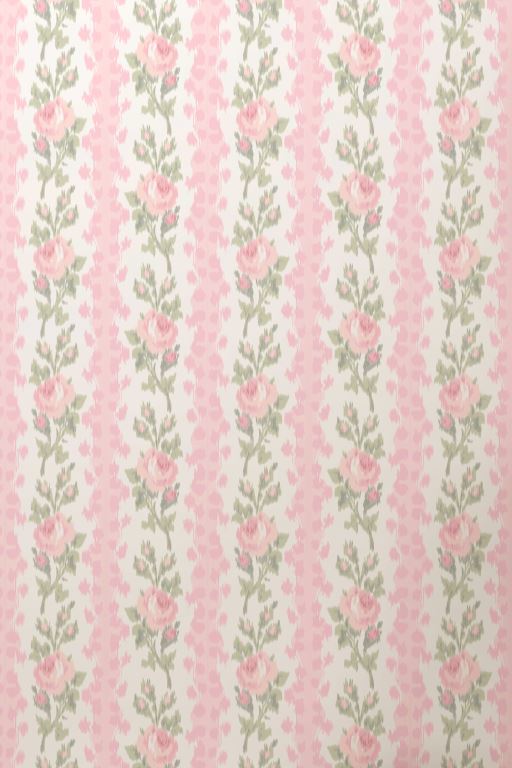 Pink Women LoveShackFancy Blooming Heirloom Standard Wallpaper Wallpaper | SRZ-940753