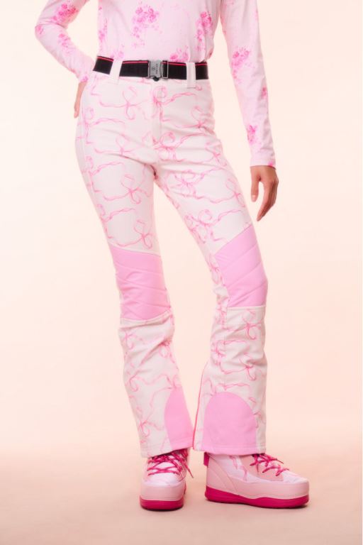 Pink Women LoveShackFancy Bogner Fire+ice X Loveshackfancy Zula Ski Pants | ZYM-872364