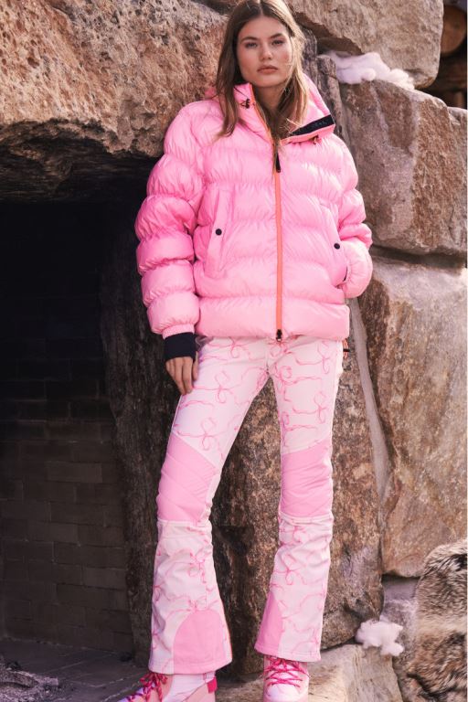 Pink Women LoveShackFancy Bogner Fire+ice X Loveshackfancy Zula Ski Pants | ZYM-872364