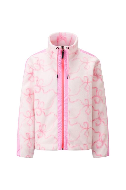 Pink Women LoveShackFancy Bogner Fire+ice X Loveshackfancy Ninetta Fleece Jackets | ABL-420756