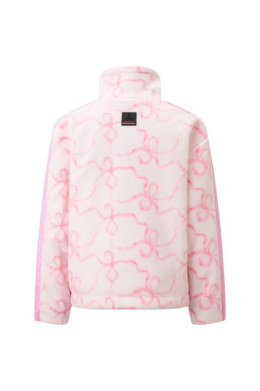 Pink Women LoveShackFancy Bogner Fire+ice X Loveshackfancy Ninetta Fleece Jackets | ABL-420756