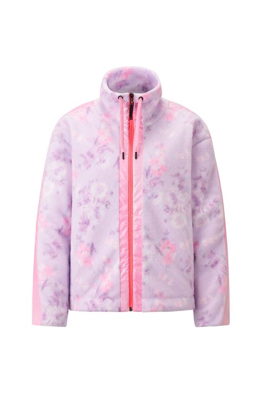 Pink Women LoveShackFancy Bogner Fire+ice X Loveshackfancy Ninetta Fleece Jackets | ABL-420756