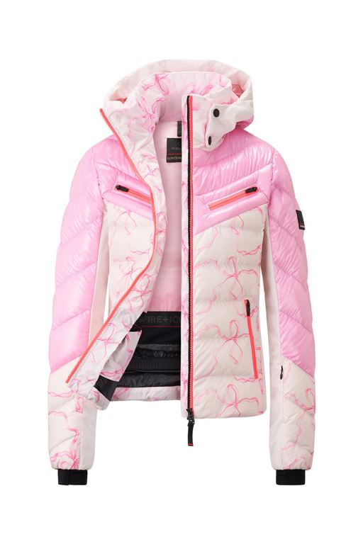 Pink Women LoveShackFancy Bogner Fire+ice X Loveshackfancy Farina Ski Jackets | VUN-728943