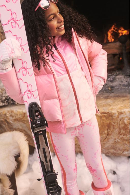 Pink Women LoveShackFancy Bogner Fire+ice X Loveshackfancy Jette Fleece active | AFJ-247503