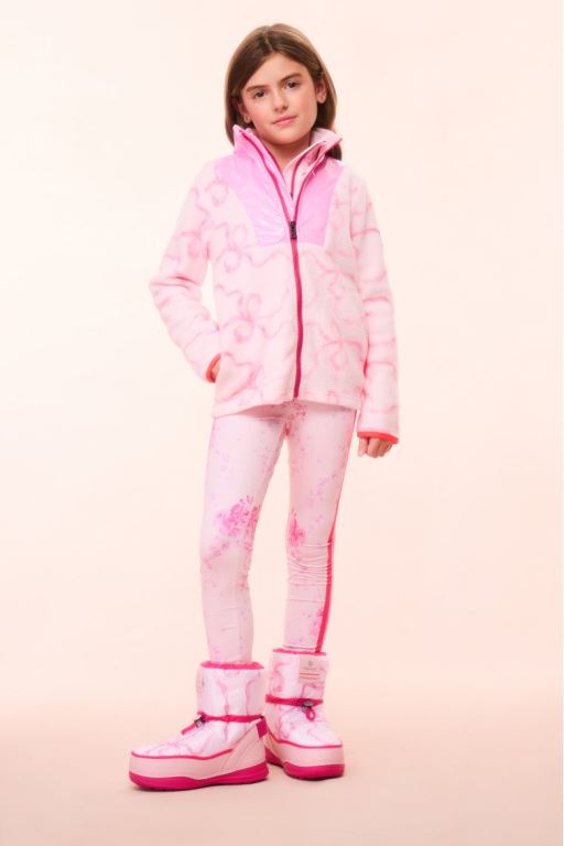 Pink Women LoveShackFancy Bogner Fire+ice X Loveshackfancy Jette Fleece active | AFJ-247503