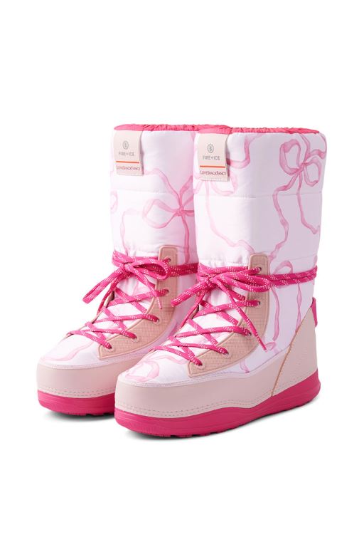 Pink Women LoveShackFancy Bogner Fire+ice X Loveshackfancy Les Arc Boots | JPL-607382