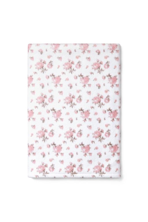 Pink Women LoveShackFancy Cotton Bath Towel In Bow Print Bath | CYP-028761