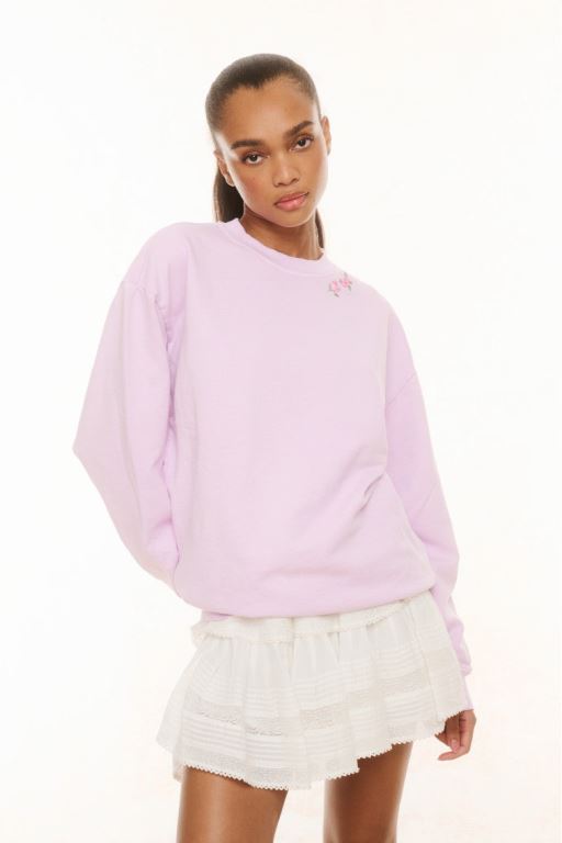 Pink Women LoveShackFancy Palo Pullover | TKZ-342068