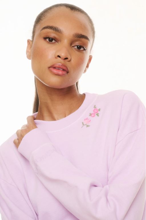 Pink Women LoveShackFancy Palo Pullover | TKZ-342068