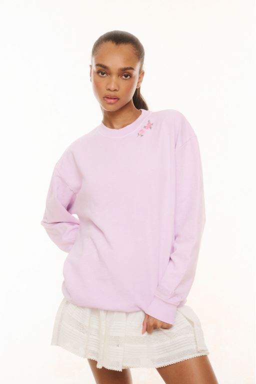 Pink Women LoveShackFancy Palo Pullover | TKZ-342068